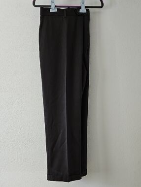 Stafford Black Men's Dress Pants - Straight Leg 42x30 Endurance Trouser